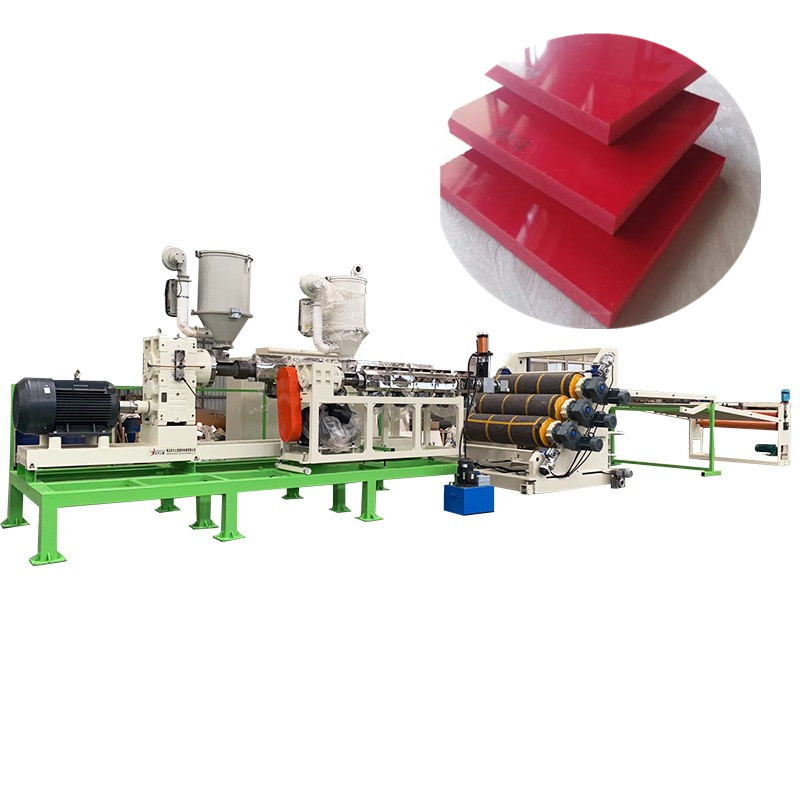 Features PE plastic sheet apparatu