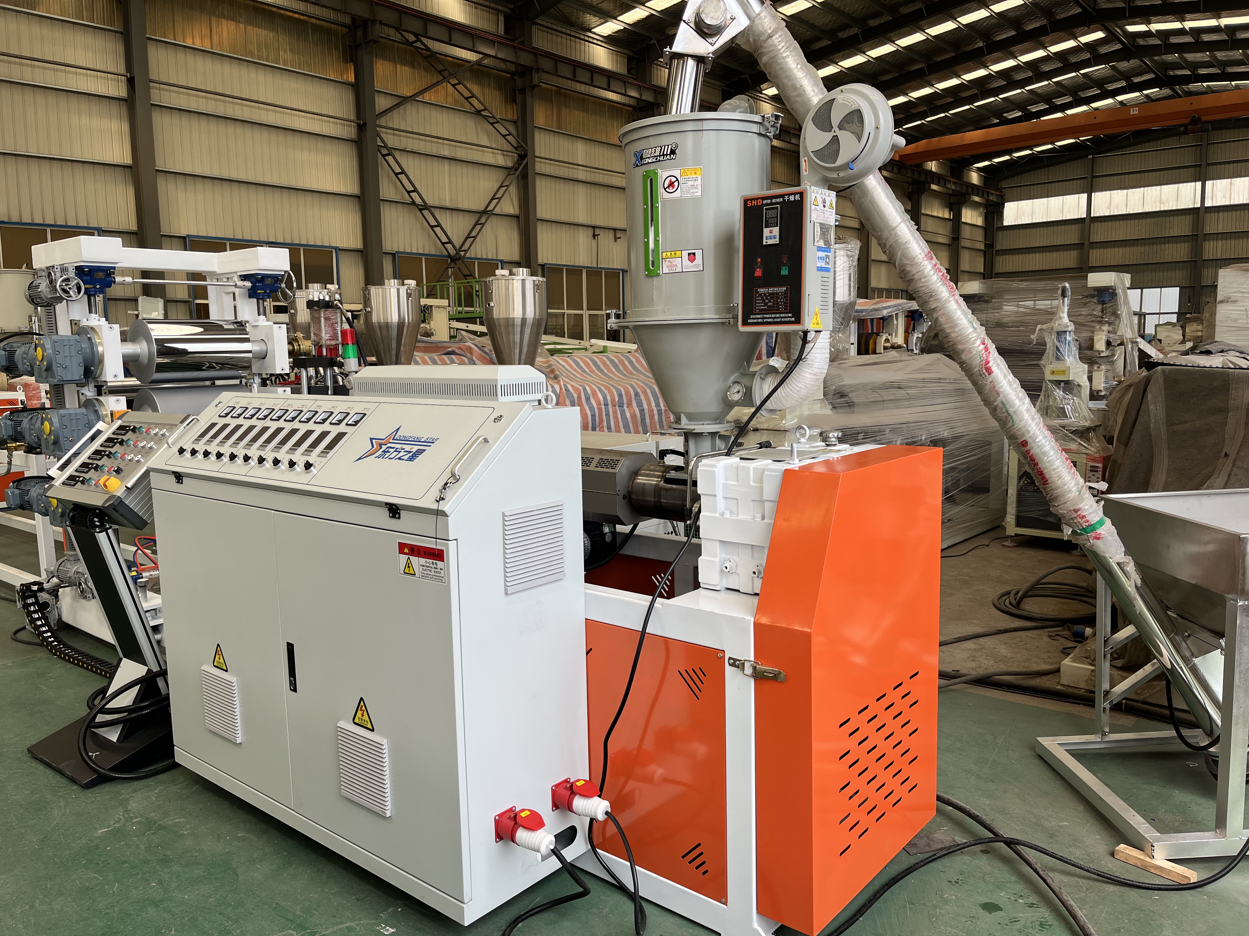 Novum productum preview POK apparatus extruder sheet