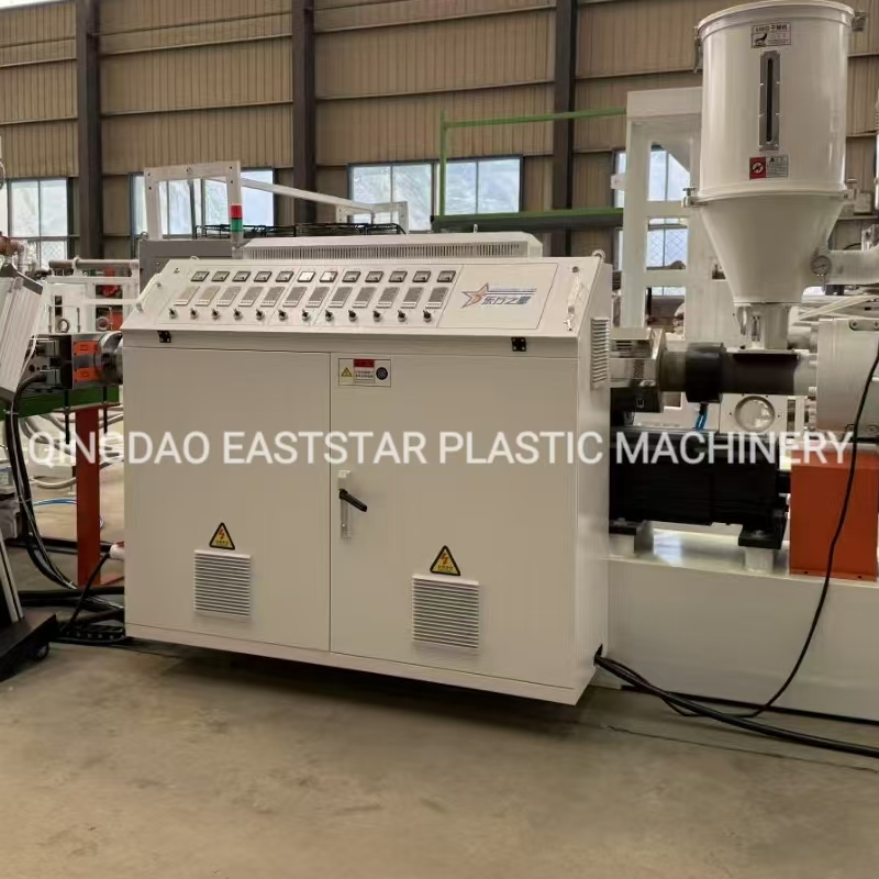 Summus finem unum e duobus PVC Waterline Pipe Productio Line facit iumenta Industry