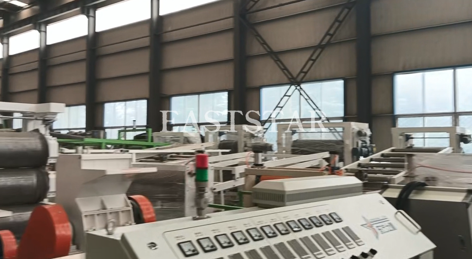 Visita ex Transmarinis Client pro ABS Plastic Sheet extrusionem Lineam collaborationem