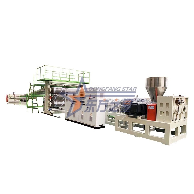 Abs/HIPS 2000mm Wide Plastic Sheet extrusionem Production Line